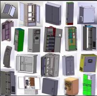 钣金_3D_模型图纸大全_600_套机柜工具箱物流拖车_非标