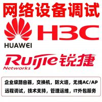 网络维护远程调试，专业排错支持远程网络设备调试Web配置、排