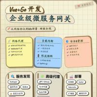 Vue+Go微服务网关实战课程Vue+Go微服务网关项目课程