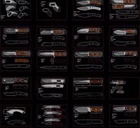 加工切割刀具二维_CAD_图纸_315_个刀具刀型_DIY